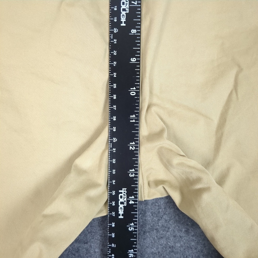 Tommy Hilfiger Mens Regular Fit Stretch Chino Pants Khaki Tan 34x32 Casual Work - Picture 12 of 14